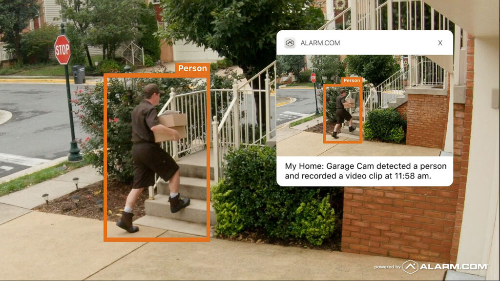 Camera Detecting Person