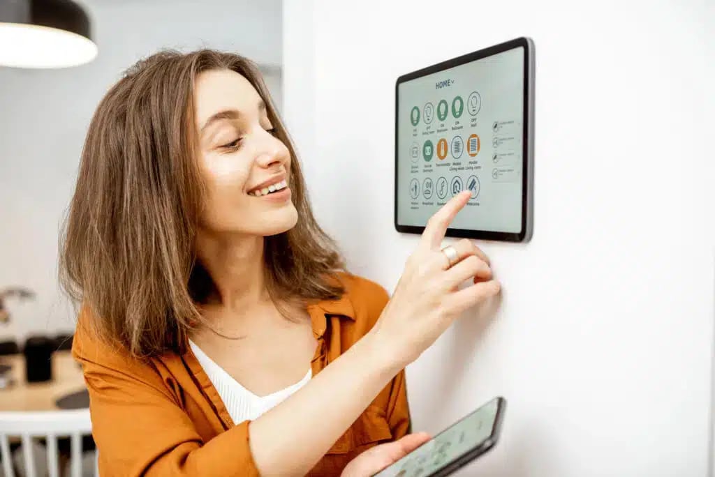 picture of controls of a smart home
