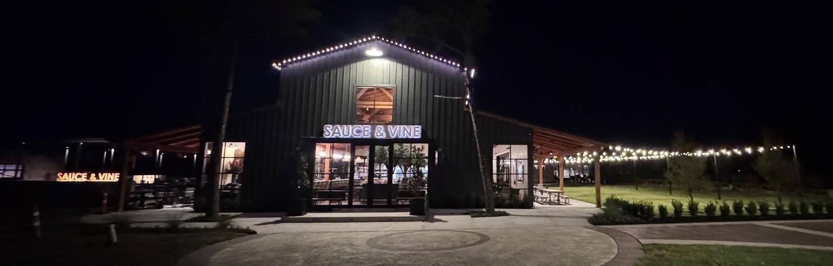 Fire alarm and fire sprinkler systems installed for Sauce and Vine restaurant in TX
