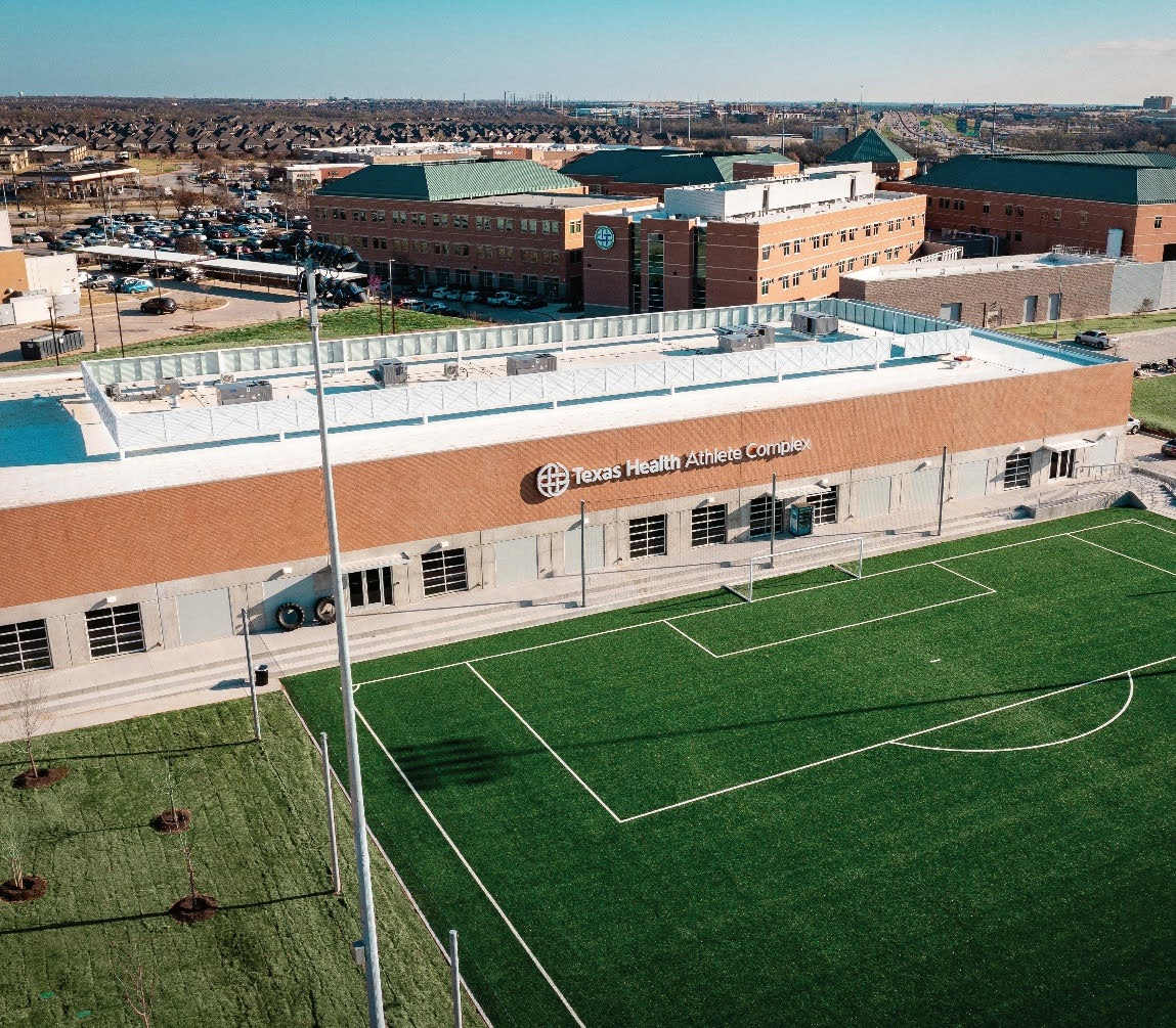 Fire alarm and fire sprinkler systems installed for Texas Health Athlete Complex in TX