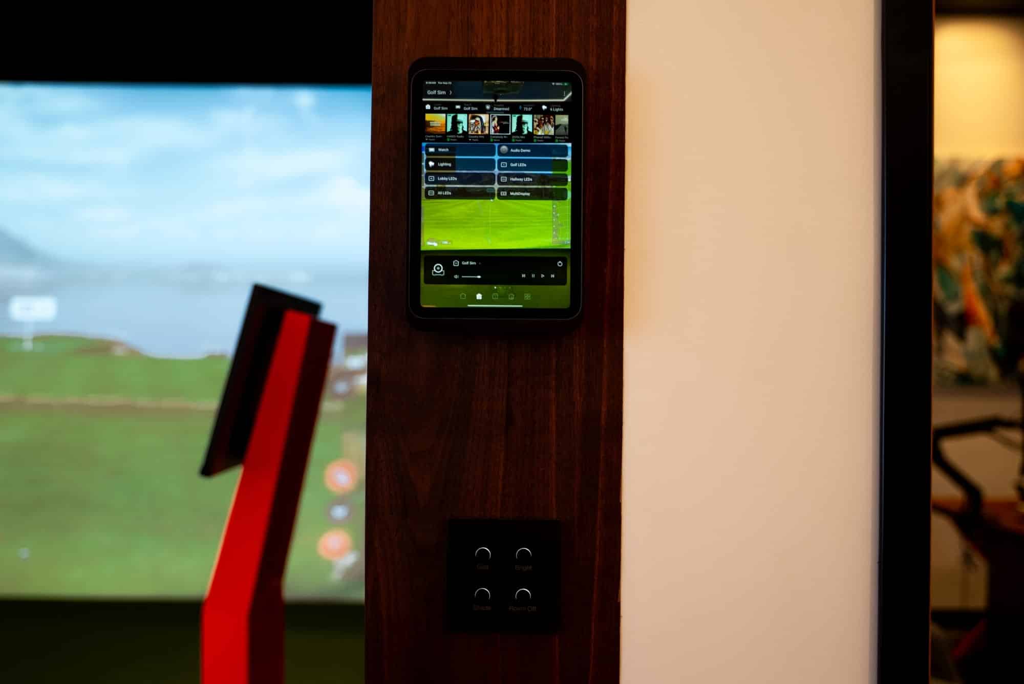 Golf Simulator Control Panel - Pro-TechT (1)